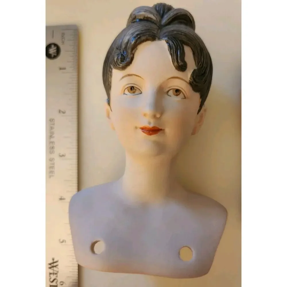 Vintage Bisque, Ceramic, Porcelain Dolly Madison Doll Making Parts